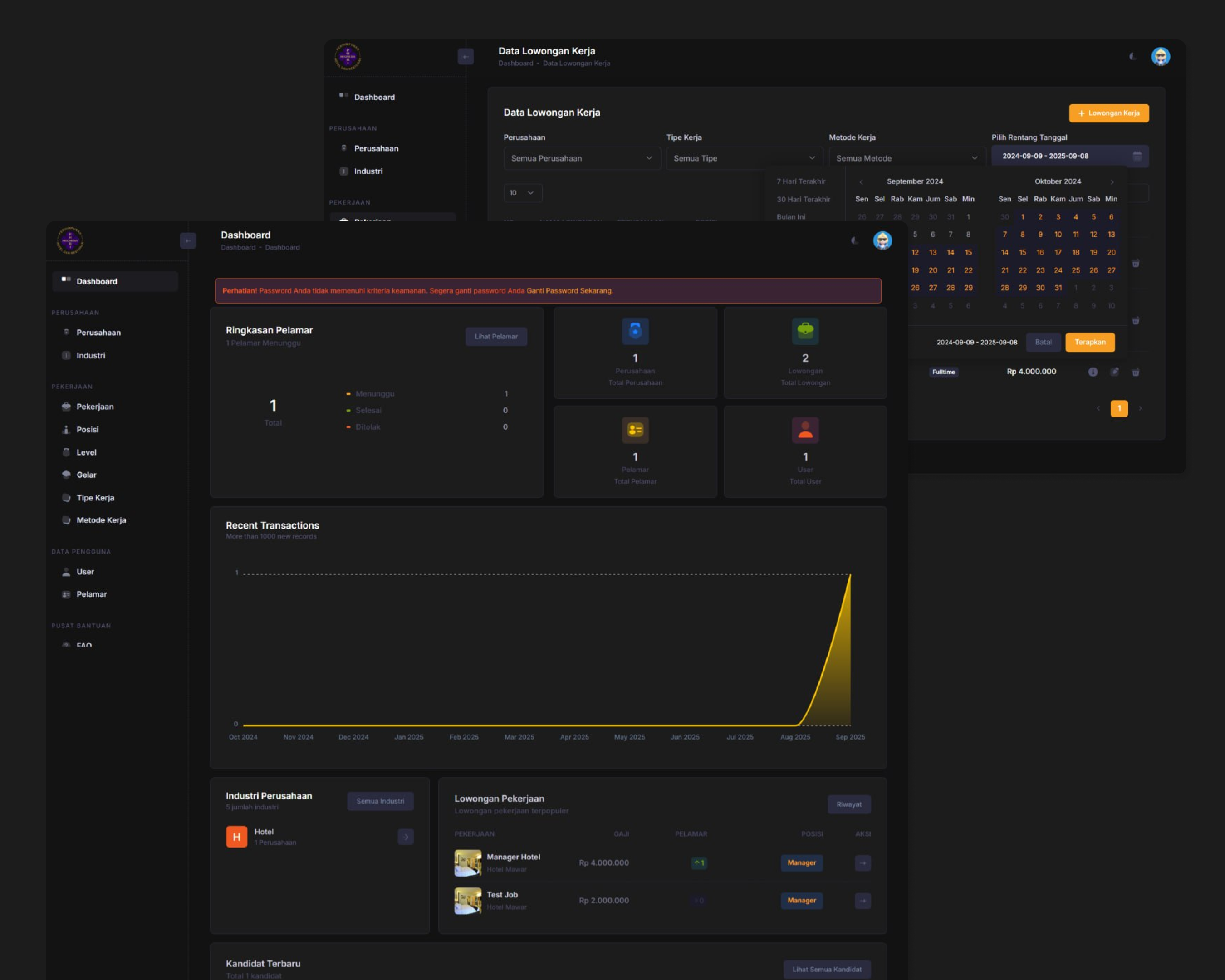PHRI Career Backoffice